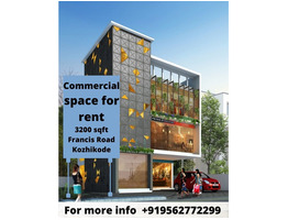 Commercial Space for Rent at Francis Road, Calicut