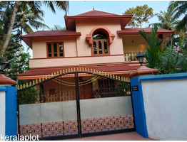 33 cent including Bungalow  for sale at Oachira, Valliyakulankara, Pallimukh,Kollam