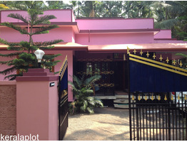 15 cents land with west facing House (single floored) for sale at Thazhe Kayalode, Mambaram