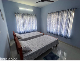 Fully furnished Two bedroom apartment for daily or weekly rent at Thrissur