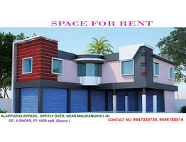 COMMERCIAL SPACE FOR RENT @ ALAPPUZHA