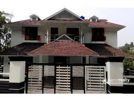 Simply designed two story house for sale in Vythiri @ 1.50 Cr