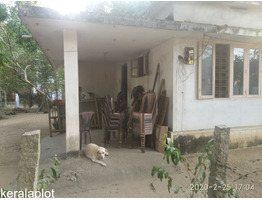 14.25 cent land with unfinished house for sale at parumala