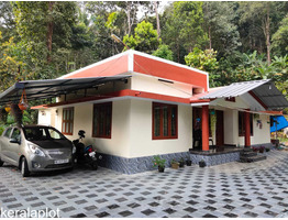 3.75 acr plot and 1200 sqft house sale  at munnar