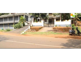 10 cent Land with two storied house sale at Chullikkara  Junction Kasargod