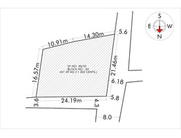 11.3 cent plot for sale in Anchery, Thrissur