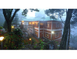1 Acre land with 6000SqFt Beautiful Bungalow for sale in Munnar.