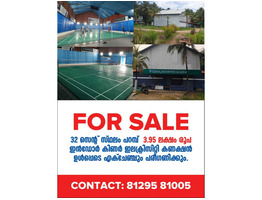 32.5 cent land with 4000 sqft building sale at Edappal, Malappuram