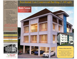 Residential Cum Commercial Building (7,169 sqft) ( B+G+2+Terrace)
