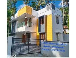 4 BHK house with 5 cent land for sale at near Pothencode, Karoor, Thiruvananthapuram