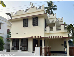 6 cent land 2000 sqft house for sale near by Nedumbassery  Poickattussery
