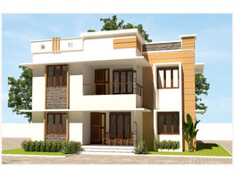 5 Cent land with 1600 sqft  House for  sale pothencode Junction