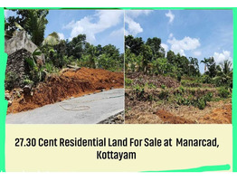 27.5 Cents Residential Land For Sale Near By Manrcad  Junction