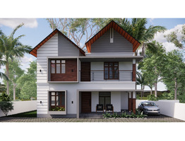 11 cent land with 2300 Sqft house sale near by puthuppally,Kottayam district