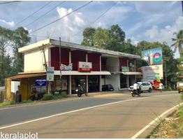 35 cents Land with 3450 Sqft commercial building  for sale in Muthalakodam, Thodupuzha