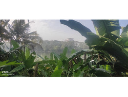 25.75 Cent River Side Plot For Sale Aluva, Desom
