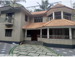 11.5 Cent Land With 3000 Sqft Two Story House For Sale