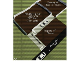7 Cent Land For Sale Poojapura junction