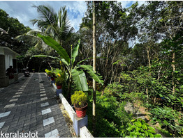 1.3 Acers Land with house For sale near by Nedumkunnam