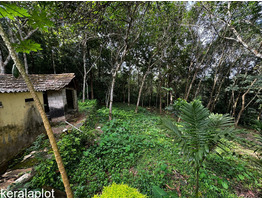 1.3 Acers Land with house For sale near by Nedumkunnam