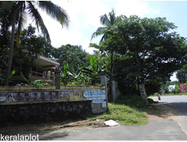 39cents land with 3900 sqft two storied house by state highway in Shoranur, PALAKKAD