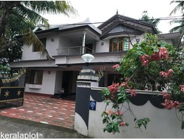 9.5 cent land with 3200sqf double storey house sale near palakkal in thrissur district