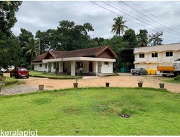 1 Acers and 82 cent Land and house for sale near kumbanad Junction